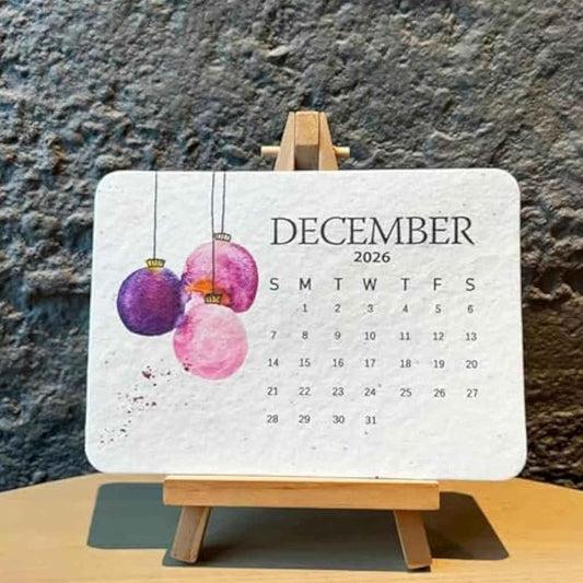 Eco-Friendly Plantable Love Seed Calendar 2026