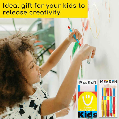 MEEDEN Paint Brushes for Kids 5 Pack