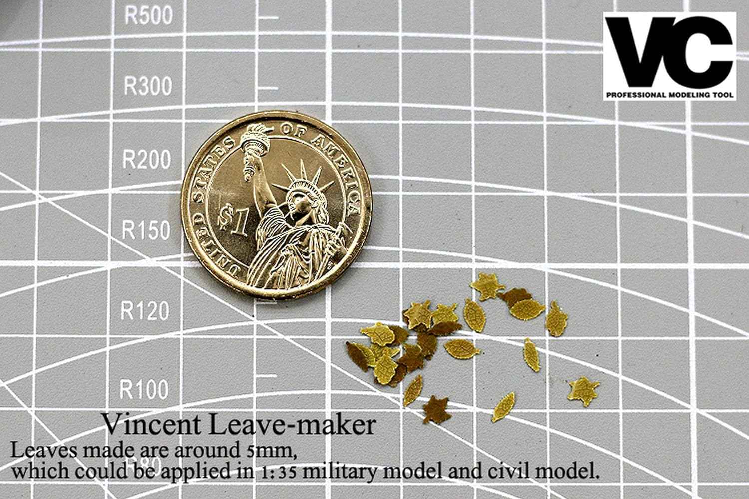 1/35 Scale Leave Maker for Scene Model Builing Kit - TTpen