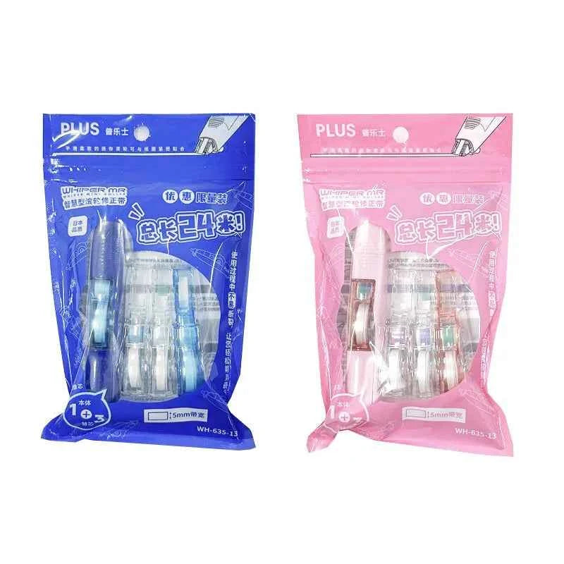 PLUS Transparent Correction Tape Limited Edition Set
