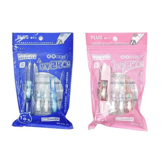 PLUS Transparent Correction Tape Limited Edition Set