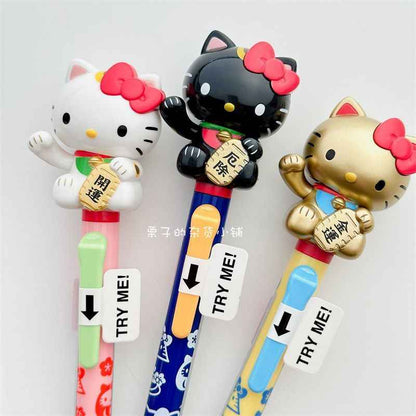 Sanrio Hello Kitty Nodding Push Pen - Cute Collectible
