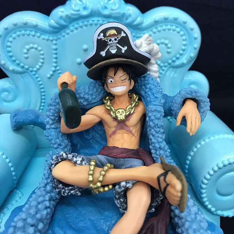 One Piece Luffy Figuarts 20th Anniversary Festive Sofa Display Action Figure
