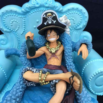 One Piece Luffy Figuarts 20th Anniversary Festive Sofa Display Action Figure