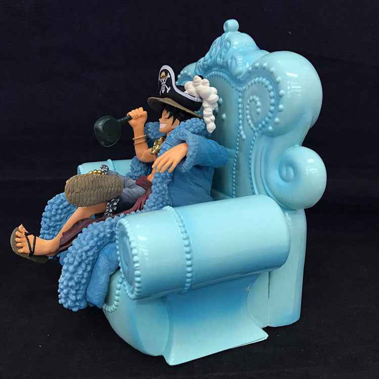 One Piece Luffy Figuarts 20th Anniversary Festive Sofa Display Action Figure
