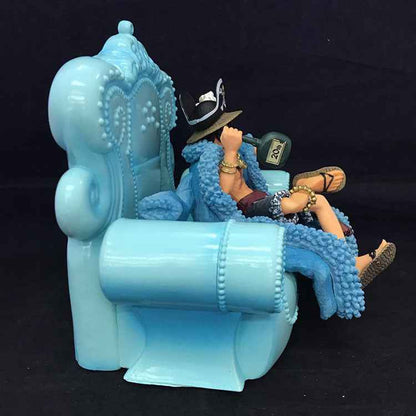 One Piece Luffy Figuarts 20th Anniversary Festive Sofa Display Action Figure