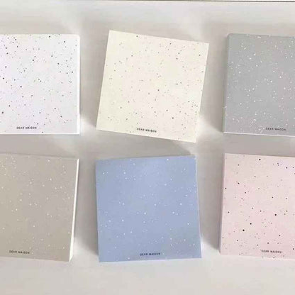 Morandi Color Splatter Notepad