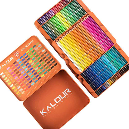 KALOUR 120 Professional Colored Drawing Pencils Set - TTpen