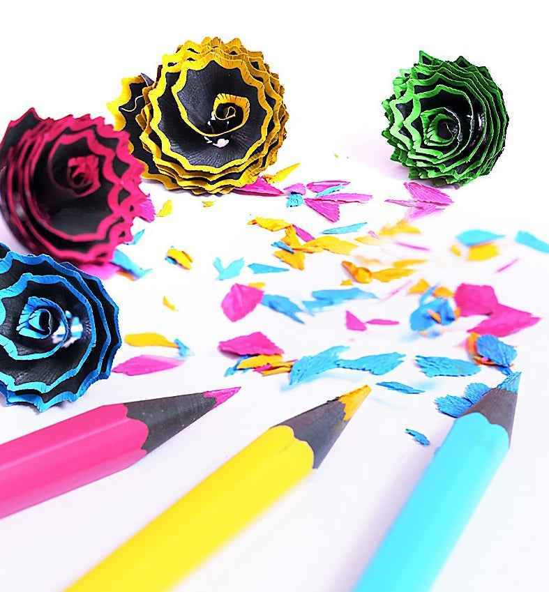 DELI 48 Colors Woodless Erasable Colored Pencils Set