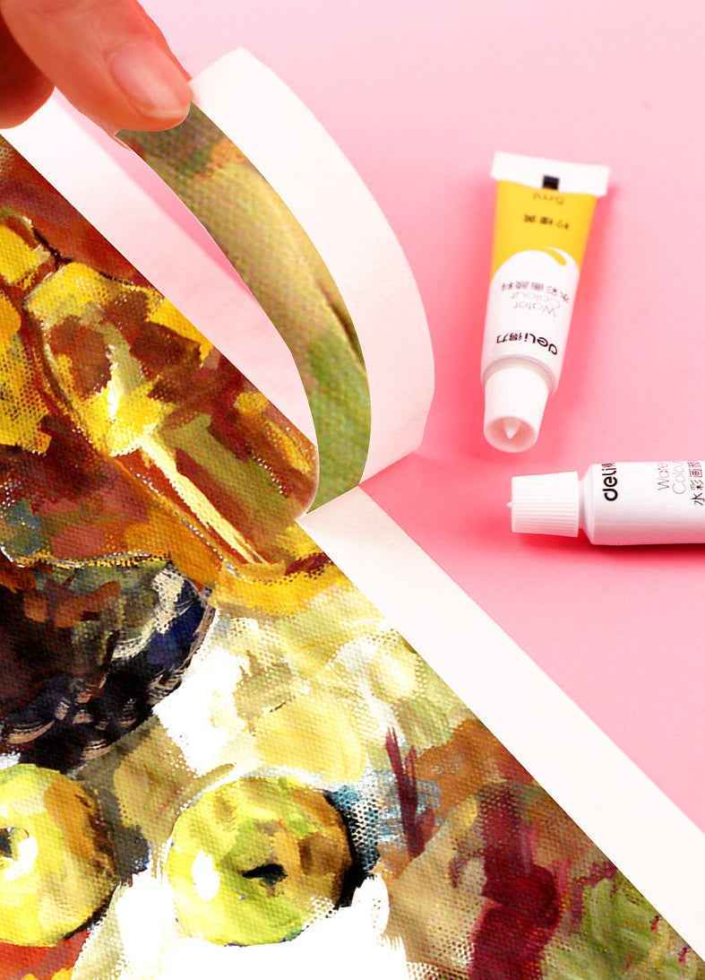 DELI Artist Masking Tape for Watercolor Paper 15/20/24/36mm 4 Sizes