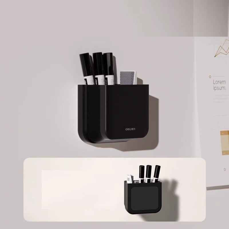 DELI Magnetic Foldable Pen Holder 2 Pack
