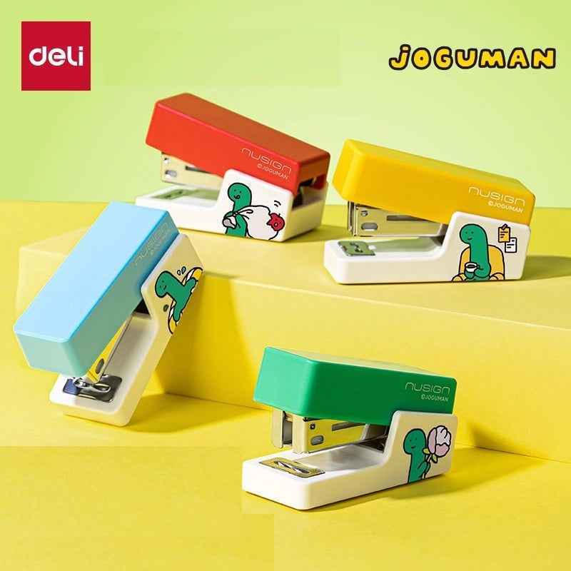 DELI NUSIGN joguman Mini Stapler with 830 Staples