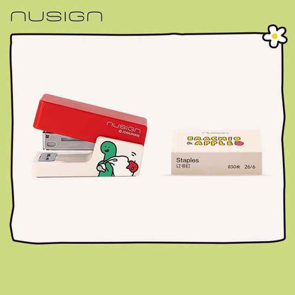 DELI NUSIGN joguman Mini Stapler with 830 Staples