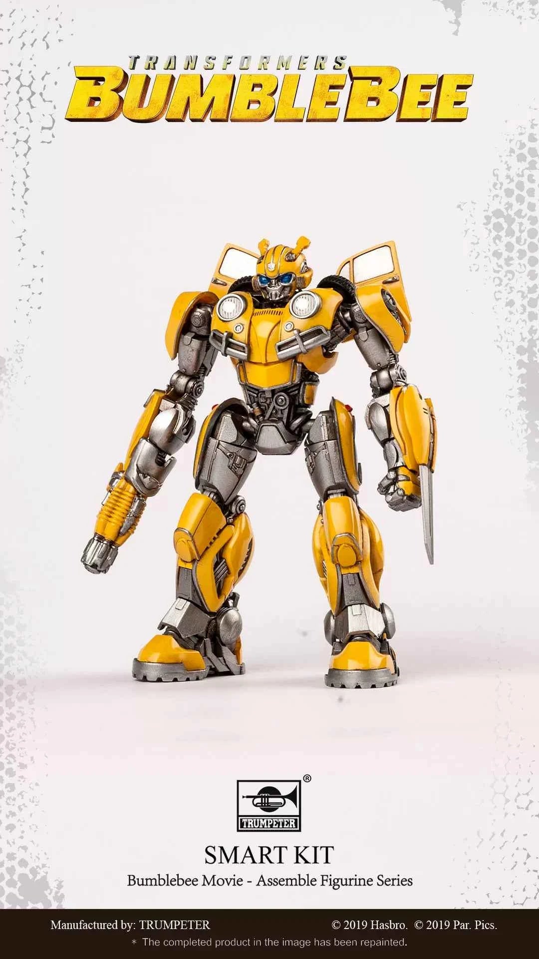 Trumpeter Bumblebee Model Kit – Glue-Free Assembly & Movable Figure Toy