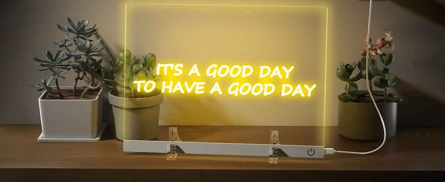 LED Light Up Drawing Tablet Board Rechargeable 13.8"X10"