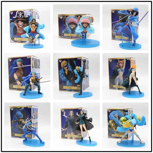 One Piece 20th Anniv. Luffy, Zoro, Nami, Chopper Figures