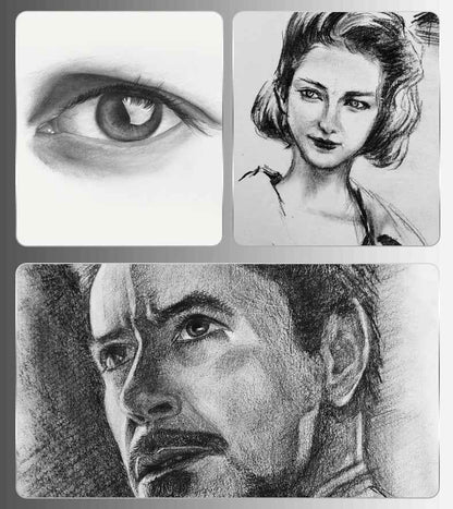 BRUTFUNER 14 Pieces Professional Drawing Sketching Pencils Set - TTpen