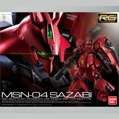 BANDAI RG 1/144 逆襲のシャア Sazabi