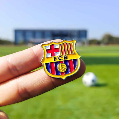Festive Football Club Pins for La Liga, Premier League, and Champions League Fans