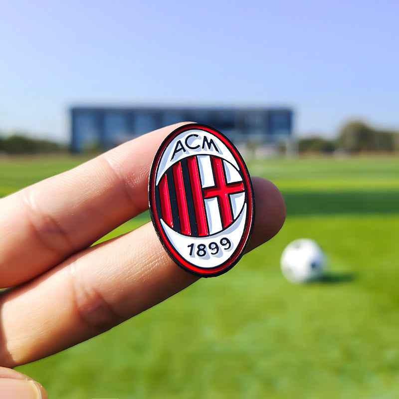 Festive Football Club Pins for La Liga, Premier League, and Champions League Fans