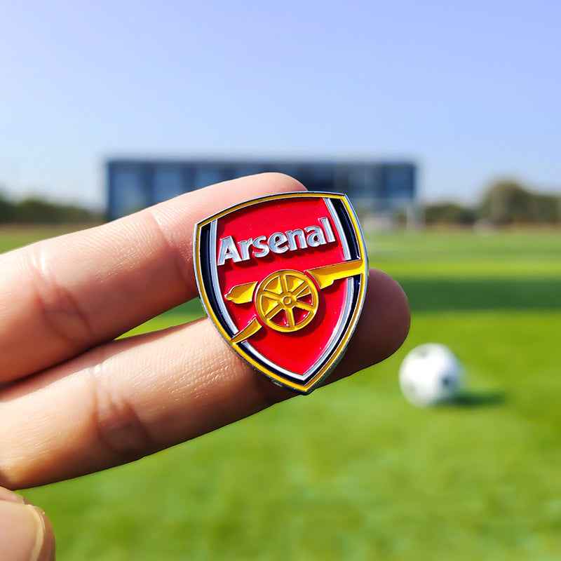 Festive Football Club Pins for La Liga, Premier League, and Champions League Fans