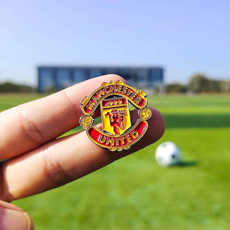 Festive Football Club Pins for La Liga, Premier League, and Champions League Fans