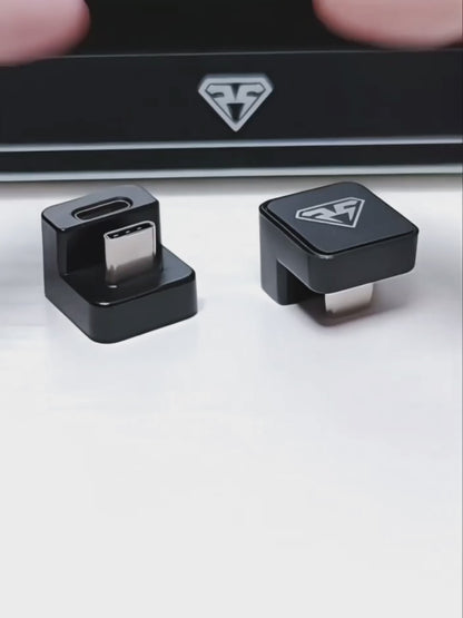 ShanShe 180-Degree Type-C to HDMI Adapter - Mini HDMI Converter with USB4.0 Support