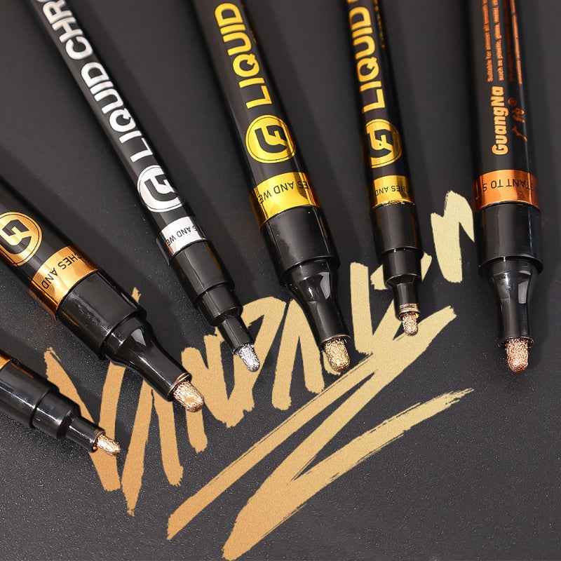 Guangna Liquid Chrome Mirror Marker - Gold - TTpen